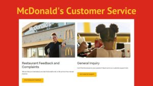 mcdonald's customer service